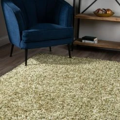 Dolce Plush Shag Aloe 9 ft. X 13 ft. Area Rug by Addison Rugs -Addison Rugs Sales aloe addison rugs area rugs hddo1al9x13 d4 1000