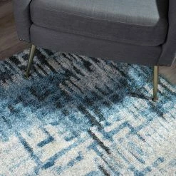 Harrison 6 Baltic 9 ft. 6 in. x 13 ft. 2 in. Area Rug by Addison Rugs -Addison Rugs Sales baltic blue addison rugs area rugs hdhr6ba10x13 1d 1000