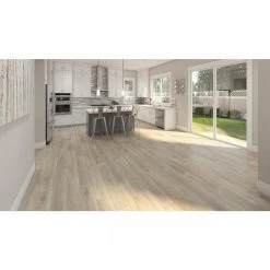 Camden Lake Oak 7 mm T x 8.03 in. W Laminate Wood Flooring (23.91 sq.ft/Case) by TrafficMaster -Addison Rugs Sales beige trafficmaster laminate wood flooring 360731 2k320 31 1000
