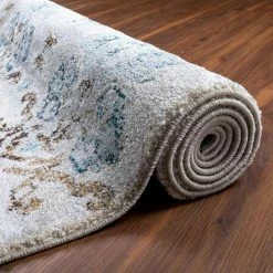 Provincial 11 Blue 3 ft. 3 in. x 5 ft. 3 in. French Damask Area Rug by Addison Rugs -Addison Rugs Sales blue addison rugs area rugs hdpc11bl3x5 77 1000