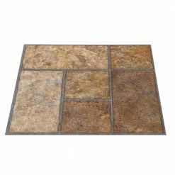 Bodden Bay 12 in. x 12 in. Terra Cotta Peel and Stick Vinyl Tile (30 sq. ft. / case) by TrafficMaster -Addison Rugs Sales bodden bay terra cotta trafficmaster vinyl tile 26294061 1d 1000