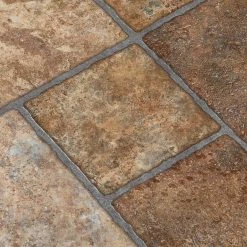 Bodden Bay 12 in. x 12 in. Terra Cotta Peel and Stick Vinyl Tile (30 sq. ft. / case) by TrafficMaster -Addison Rugs Sales bodden bay terra cotta trafficmaster vinyl tile 26294061 77 1000