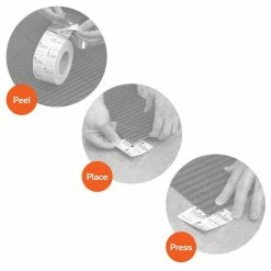 Designer Brown Commercial 24 in. x 24 Peel and Stick Carpet Tile (18 Tiles/Case) 72 sq. ft. by TrafficMaster -Addison Rugs Sales brown tan trafficmaster carpet tile pdm12 4000k 1f 1000