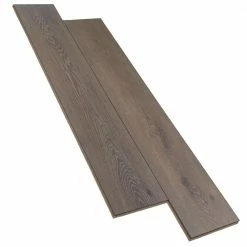 Cowley Creek Oak 8 mm Thick x 8.03 in. W x 47.64 in. L Water resistant Laminate Wood Flooring (21.26 sq. ft./Case) by TrafficMaster -Addison Rugs Sales brown trafficmaster laminate wood flooring 360831 2k383 1f 1000