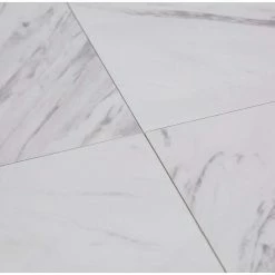 Carrara Marble 12 in. x 12 in. Peel and Stick Vinyl Tile (30 sq. ft. / case) by TrafficMaster -Addison Rugs Sales carrara marble trafficmaster vinyl tile ss1212 40 1000 1