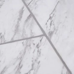 Carrara Marble 12 in. x 24 in. Peel and Stick Vinyl Tile (20 sq. ft. / case) by TrafficMaster -Addison Rugs Sales carrara marble trafficmaster vinyl tile ss1212 40 1000