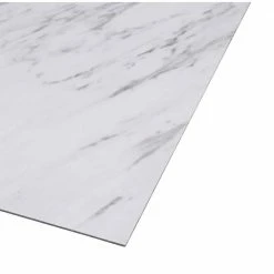 Carrara Marble 12 in. x 24 in. Peel and Stick Vinyl Tile (20 sq. ft. / case) by TrafficMaster -Addison Rugs Sales carrara marble trafficmaster vinyl tile ss1212 77 1000