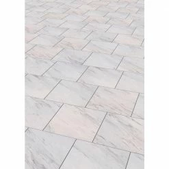 Carrara Marble 12 in. x 12 in. Peel and Stick Vinyl Tile (30 sq. ft. / case) by TrafficMaster -Addison Rugs Sales carrara marble trafficmaster vinyl tile ss1212 c3 1000 1