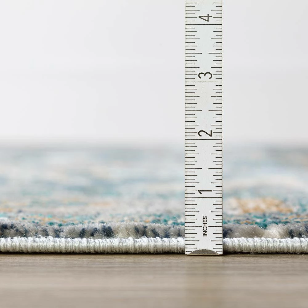 Gentry 22 Charcoal 1 Ft. 8 In. x 2 Ft. 6 In. Southwest Accent Rug by Addison Rugs 9 Gentry 22 Charcoal 1 Ft. 8 In. x 2 Ft. 6 In. Southwest Accent Rug by Addison Rugs - Image 7