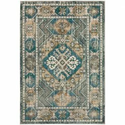 Gentry 22 Charcoal 1 Ft. 8 In. x 2 Ft. 6 In. Southwest Accent Rug by Addison Rugs