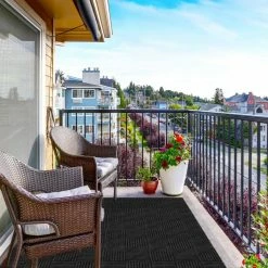 Black Residential 18 in. x 18 Peel and Stick Carpet Tile (8 Tiles/Case)18 sq. ft. by TrafficMaster -Addison Rugs Sales charcoal trafficmaster carpet tile 60677600018x18 31 1000