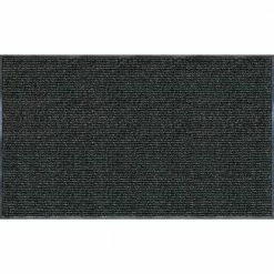 Enviroback Charcoal 60 in. x 36 in. Recycled Rubber/Thermoplastic Rib Door Mat by TrafficMaster