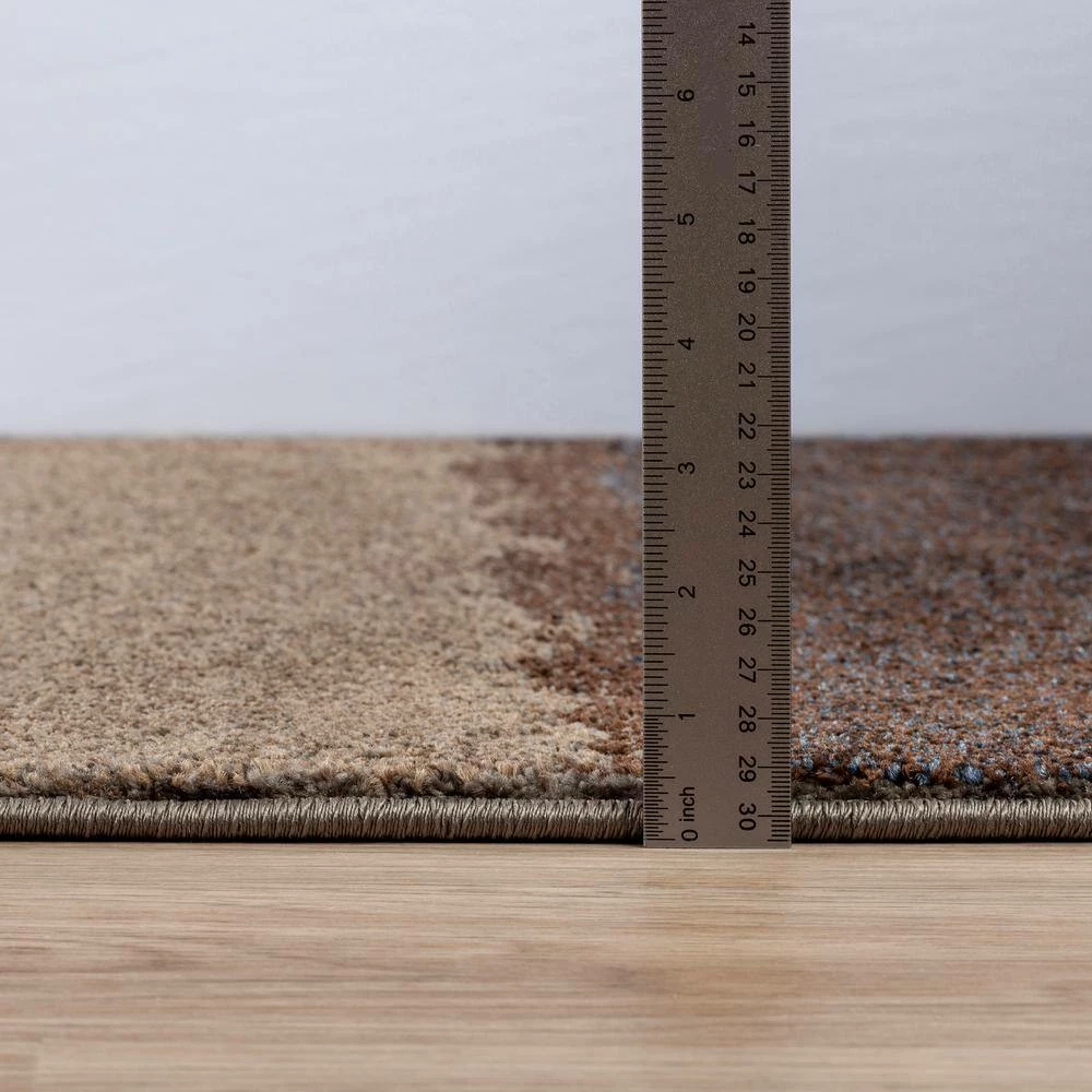 Provincial 2 Chocolate 7 ft. 10 in. x 10 ft. 7 in. Area Rug by Addison Rugs 10 Provincial 2 Chocolate 7 ft. 10 in. x 10 ft. 7 in. Area Rug by Addison Rugs - Image 8