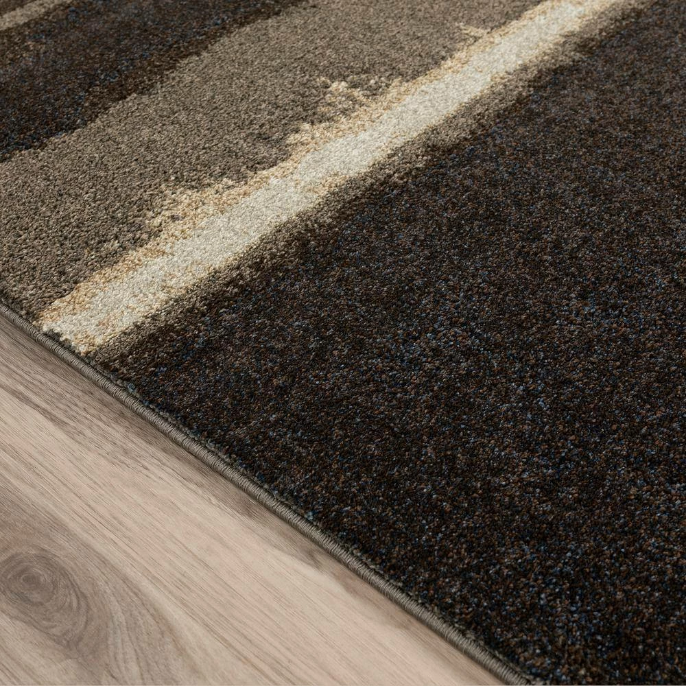 Provincial 2 Chocolate 7 ft. 10 in. x 10 ft. 7 in. Area Rug by Addison Rugs 4 Provincial 2 Chocolate 7 ft. 10 in. x 10 ft. 7 in. Area Rug by Addison Rugs - Image 2