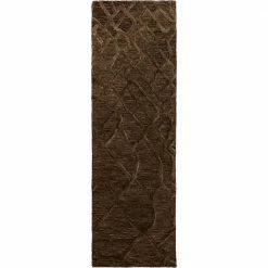 Webster 1 Chocolate 2 ft. 3 in. x 7 ft. 6 in. Runner Rug by Addison Rugs