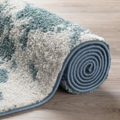 Harmony 3 Denim 5 ft. 1 in. x 7 ft. 5 in. Area Rug by Addison Rugs -Addison Rugs Sales denim addison rugs area rugs hdhm3de5x7 76 1000