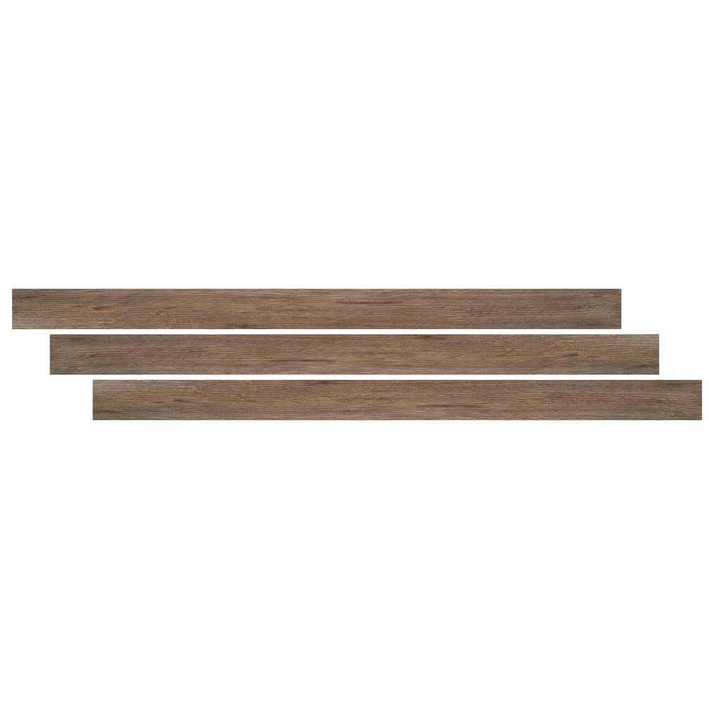 Edwards Oak-3/4 in. Thick x 2-3/4 in. Wide x 94 in. Length Luxury Vinyl Flush Stair Nose Molding by TrafficMaster 6 Edwards Oak-3/4 in. Thick x 2-3/4 in. Wide x 94 in. Length Luxury Vinyl Flush Stair Nose Molding by TrafficMaster - Image 4