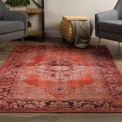 Athena 1 Ginger 7 ft. 10 in. x 9 ft. 10 in. Area Rug by Addison Rugs -Addison Rugs Sales ginger addison rugs area rugs hdat1gi8x10 31 1000