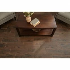 Glenwood Cherry 7 in. x 20 in. Ceramic Floor and Wall Tile (10.89 sq. ft. / case) by TrafficMaster -Addison Rugs Sales glenwood cherry trafficmaster ceramic tile gw08720hd1p2 40 1000