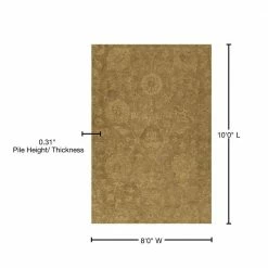 Delano 1 Goldenrod 8 ft. x 10 ft. Area Rug by Addison Rugs 22 Delano 1 Goldenrod 8 ft. x 10 ft. Area Rug by Addison Rugs -Addison Rugs Sales goldenrod addison rugs area rugs hddl1gr8x10 76 1000