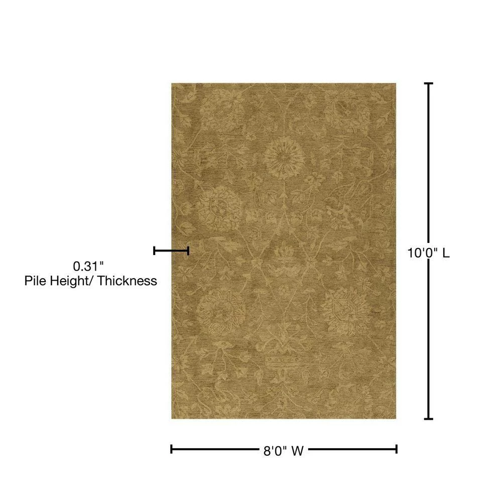 Delano 1 Goldenrod 8 ft. x 10 ft. Area Rug by Addison Rugs 12 Delano 1 Goldenrod 8 ft. x 10 ft. Area Rug by Addison Rugs - Image 10