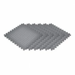 Gray 24 in. W x 24 in. L x 0.47 in. T Foam Interlocking Gym Floor Tiles (6 Tiles/Pack) (24 sq. ft.) by TrafficMaster 15 Gray 24 in. W x 24 in. L x 0.47 in. T Foam Interlocking Gym Floor Tiles (6 Tiles/Pack) (24 sq. ft.) by TrafficMaster -Addison Rugs Sales gray trafficmaster gym floor tiles 24228dphd 40 1000