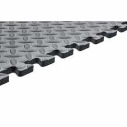 Gray 24 in. W x 24 in. L x 0.47 in. T Foam Interlocking Gym Floor Tiles (6 Tiles/Pack) (24 sq. ft.) by TrafficMaster 16 Gray 24 in. W x 24 in. L x 0.47 in. T Foam Interlocking Gym Floor Tiles (6 Tiles/Pack) (24 sq. ft.) by TrafficMaster -Addison Rugs Sales gray trafficmaster gym floor tiles 24228dphd a0 1000