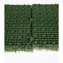 1 ft. x 1 ft. Artificial Grass Interlocking Tiles (9-Pack) by TrafficMaster -Addison Rugs Sales green trafficmaster artificial grass 48219 66 1000