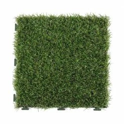 1 ft. x 1 ft. Artificial Grass Interlocking Tiles (9-Pack) by TrafficMaster -Addison Rugs Sales green trafficmaster artificial grass 48219 c3 1000