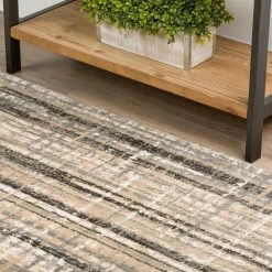Gentry 8 Grey 8 Ft. x 10 Ft. Abstract Checker Area Rug by Addison Rugs -Addison Rugs Sales grey addison rugs area rugs hdge8gr8x10 40 1000