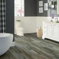 Grey Distressed Wood Multi-Width Look 6 in. x 36 in. Peel and Stick Vinyl Plank (36 sq. ft. / case) by TrafficMaster 10 Grey Distressed Wood Multi-Width Look 6 in. x 36 in. Peel and Stick Vinyl Plank (36 sq. ft. / case) by TrafficMaster -Addison Rugs Sales grey distressed wood trafficmaster vinyl plank flooring wd6098 c3 1000