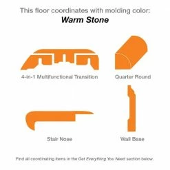 Grey Oak 7 mm T x 8.03 in. W Laminate Wood Flooring (23.91 sq.ft/Case) by TrafficMaster -Addison Rugs Sales grey oak trafficmaster laminate wood flooring 360731 00375 76 1000