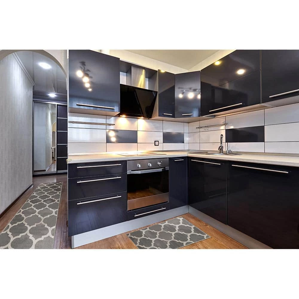 Seyward Grey 2 ft. 7 in. x 4 ft. Accent Rug by TrafficMaster 5 Seyward Grey 2 ft. 7 in. x 4 ft. Accent Rug by TrafficMaster - Image 3