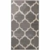 Seyward Grey 2 ft. 7 in. x 4 ft. Accent Rug by TrafficMaster 1 Seyward Grey 2 ft. 7 in. x 4 ft. Accent Rug by TrafficMaster -Addison Rugs Sales grey trafficmaster area rugs 4073gy35hba 091 64 1000