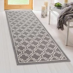 Trellis Grey 2 ft. x 5 ft. Accent Rug by TrafficMaster -Addison Rugs Sales grey trafficmaster area rugs mt1004418us 31 1000