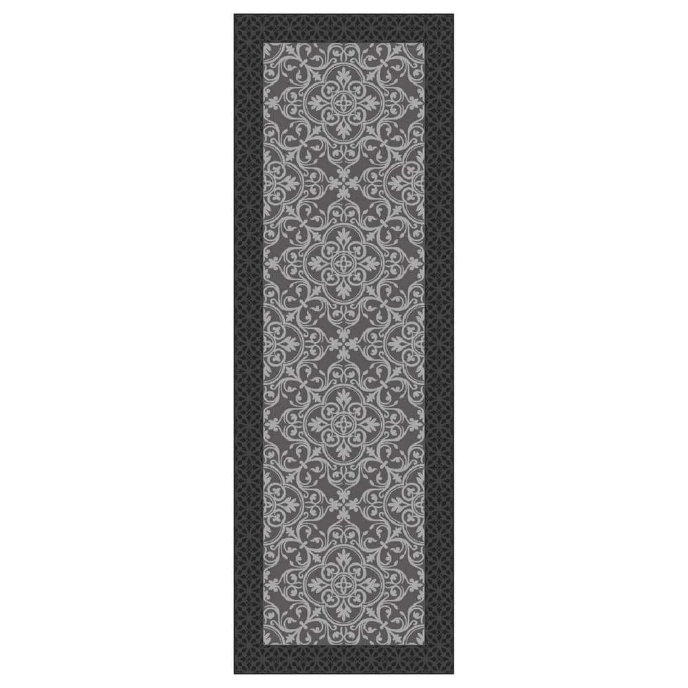 Derbent Grey 2 ft. x 5 ft. Accent Rug by TrafficMaster 3 Derbent Grey 2 ft. x 5 ft. Accent Rug by TrafficMaster