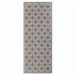 Trellis Grey 2 ft. x 5 ft. Trellis Polyester Accent Rug by TrafficMaster -Addison Rugs Sales grey trafficmaster area rugs mt1005612us c3 1000