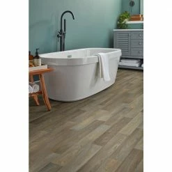 Greyed Oak Wood Residential Vinyl Sheet Flooring 12 ft. Wide x Cut to Length by TrafficMaster -Addison Rugs Sales greyed oak trafficmaster vinyl sheet flooring u8267 409c892p144 a0 1000