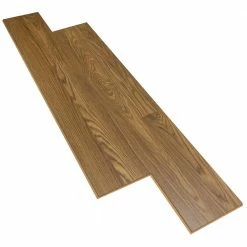 Kellum Valley Gunstock Oak 7 mm T x 8.03 in. W Laminate Wood Flooring (23.91 sq.ft/Case) by TrafficMaster -Addison Rugs Sales gunstock brown trafficmaster laminate wood flooring 360731 22430 1f 1000