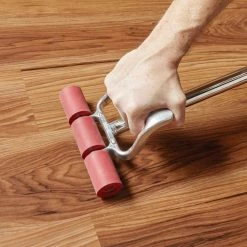 6 in. W High Point Chestnut GripStrip Luxury Vinyl Plank Flooring (24 sq. ft./case) by TrafficMaster -Addison Rugs Sales high point chestnut trafficmaster vinyl plank flooring 83313 d4 1000