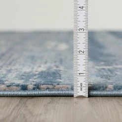 Apollo 5 Indigo 1 ft. 6 in. x 2 ft. 5 in. Distressed Crosshatch Indoor Area Rug by Addison Rugs -Addison Rugs Sales indigo addison rugs area rugs hdap5in20x30 1f 1000