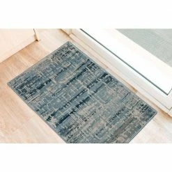 Apollo 5 Indigo 1 ft. 6 in. x 2 ft. 5 in. Distressed Crosshatch Indoor Area Rug by Addison Rugs -Addison Rugs Sales indigo addison rugs area rugs hdap5in20x30 31 1000