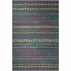Modena Ink 5 ft. x 7 ft. 6 in. Southwest Area Rug by Addison Rugs