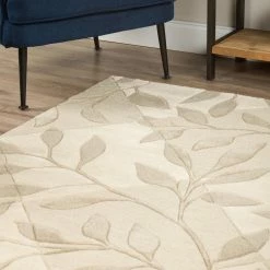 Ascot 21 Diamond Floral Ivory 8 ft. x 10 ft. Area Rug by Addison Rugs -Addison Rugs Sales ivory addison rugs area rugs hdas21iv8x10 4f 1000