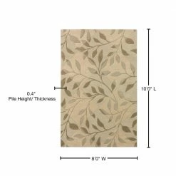 Ascot 21 Diamond Floral Ivory 8 ft. x 10 ft. Area Rug by Addison Rugs -Addison Rugs Sales ivory addison rugs area rugs hdas21iv8x10 76 1000