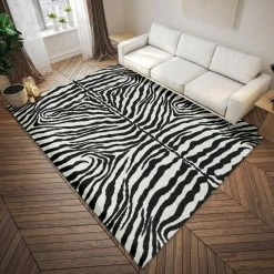 Kruger Ivory 10 ft. x 14 ft. Animal Print Area Rug by Addison Rugs -Addison Rugs Sales ivory addison rugs area rugs hdkr1iv10x14 31 1000