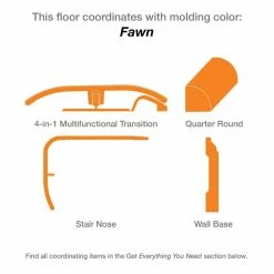 6 in. W Khaki Oak GripStrip Luxury Vinyl Plank Flooring (24 sq. ft./case) by TrafficMaster -Addison Rugs Sales khaki oak trafficmaster vinyl plank flooring 185312 76 1000