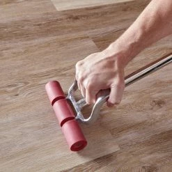 6 in. W Khaki Oak GripStrip Luxury Vinyl Plank Flooring (24 sq. ft./case) by TrafficMaster -Addison Rugs Sales khaki oak trafficmaster vinyl plank flooring 185312 fa 1000