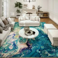 Copeland Lagoon 5 ft. x 7 ft. 6 in. Abstract Area Rug by Addison Rugs -Addison Rugs Sales lagoon addison rugs area rugs hdkc4la5x8 31 1000