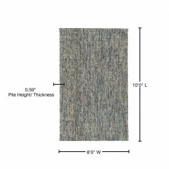 Sierra 1 Lakeview 8 ft. x 10 ft. Tonal Solid Wool Indoor Area Rug by Addison Rugs 22 Sierra 1 Lakeview 8 ft. x 10 ft. Tonal Solid Wool Indoor Area Rug by Addison Rugs -Addison Rugs Sales lakeview addison rugs area rugs hdsr1la8x10 76 1000